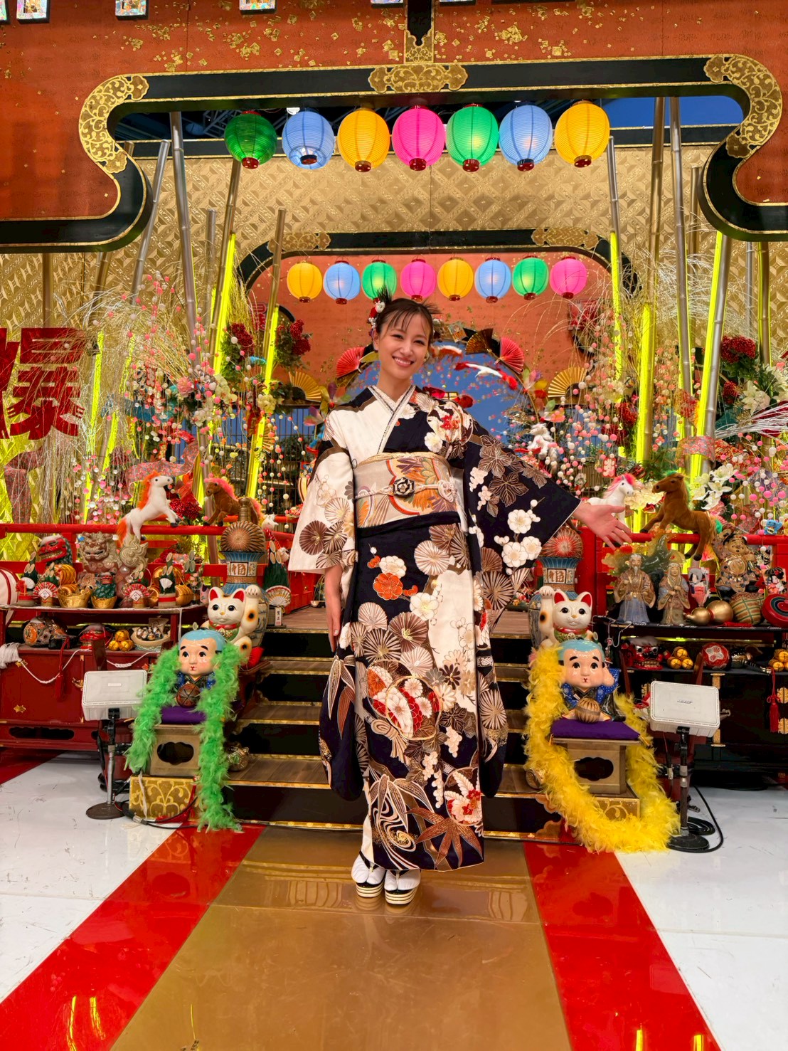 【和装事業部】フジテレビ「新春！爆笑ヒットパレード2026」にて、高橋ユウ様に衣装提供いたしました